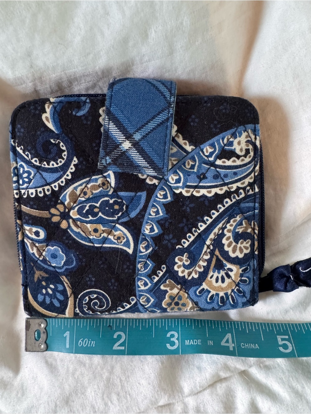 Vera Bradley Windsor Navy Wallet - Picture 7 of 7